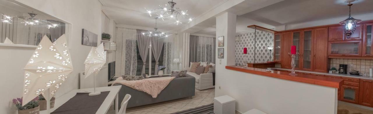 Luxury City Center Apartment Kalampáka Dış mekan fotoğraf